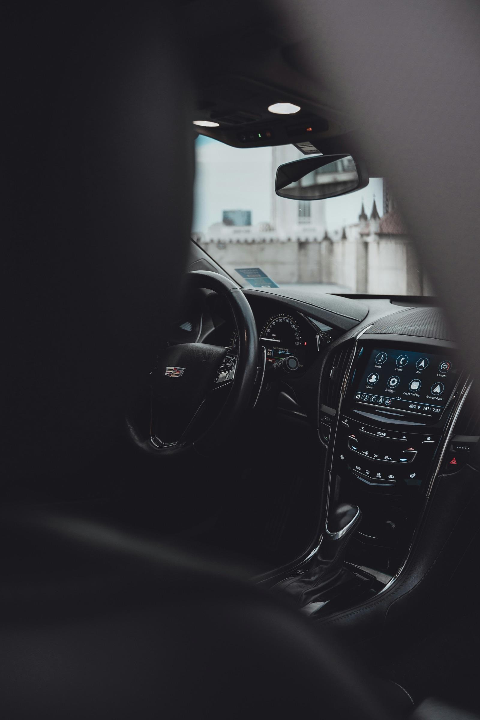 Professionally maintained limousine interior